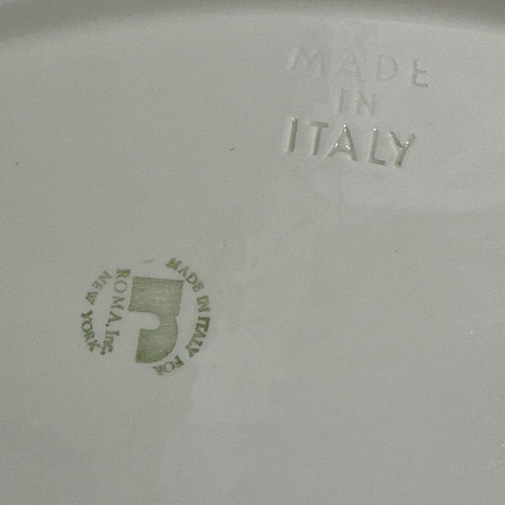 VERY Large Family Style Serving Plate Platter Italy Made for Roma, Inc New York - Picture 6 of 12